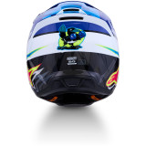 Casque Alpinestars s-m3 falcon bleu/rose | Oxmoto