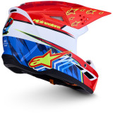 Casque Alpinestars s-m3 falcon enfant rouge/blanc | Oxmoto