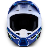 Casque Alpinestars s-m3 falcon enfant bleu/rose | Oxmoto