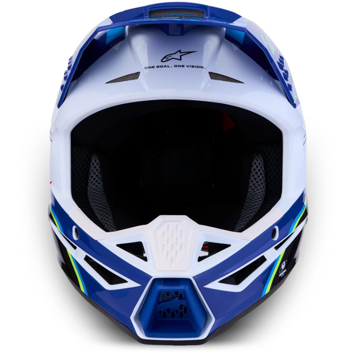 Casque Alpinestars s-m3 falcon enfant bleu/rose | Oxmoto
