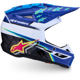 Casque Alpinestars s-m3 falcon enfant bleu/rose | Oxmoto