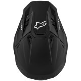 Casque Alpinestars s-m7 solid noir 8301326-110-XS | Oxmoto