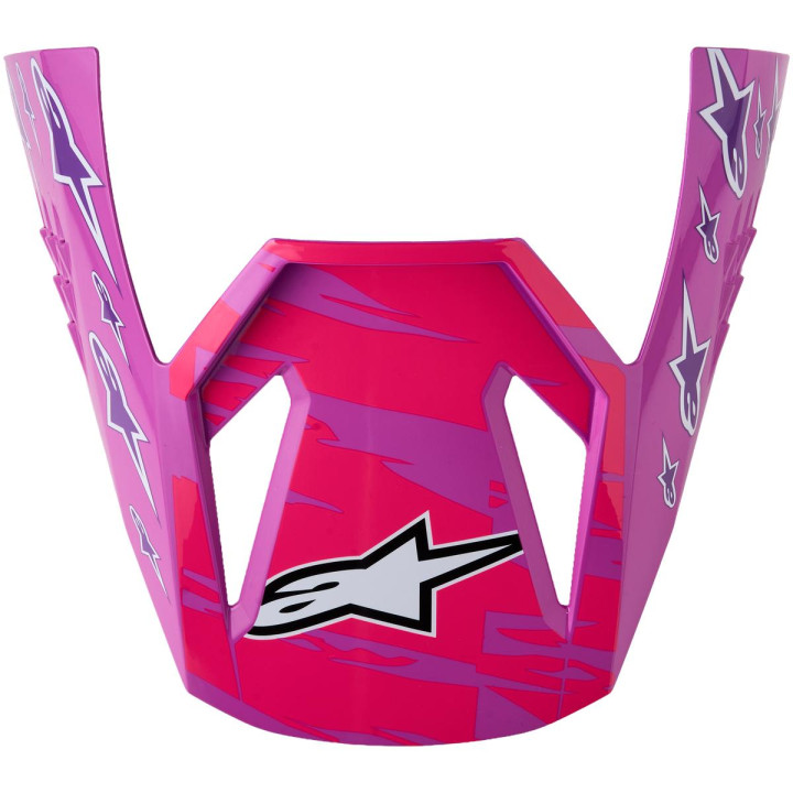 Visiere Alpinestars s-m3 falcon enfant violet/blanc | Oxmoto