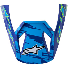 Visiere Alpinestars s-m3 falcon enfant bleu/rose | Oxmoto