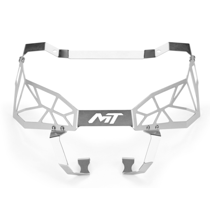 Protection feux avants CFMOTO 800 mt explore / sport gris alu