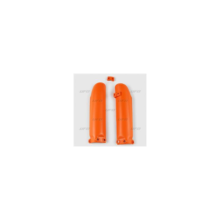 Protections de fourche UFO orange KTM sx65 | Oxmoto