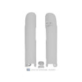 Protections de fourche Racetech blanc Husqvarna | Oxmoto