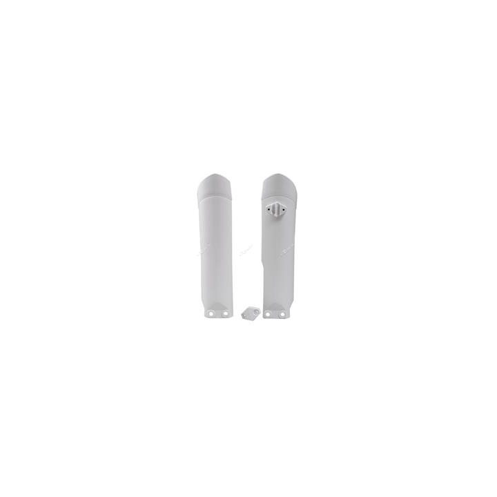 Protections de fourche Racetech blanc KTM sx85/husqvarna tc85