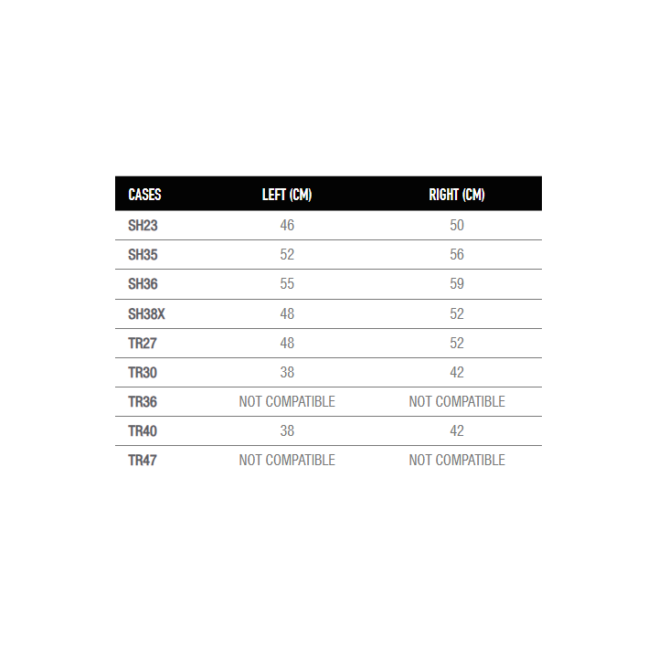 Fixation SHAD 3P system CFMOTO 800/1000 mt-x pour valises latérales