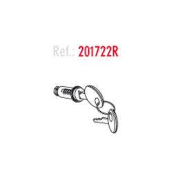 Serrure complète SHAD sh26/29/33/34/39/40 | Oxmoto