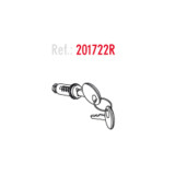 Serrure complète SHAD sh26/29/33/34/39/40 | Oxmoto