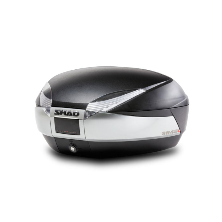 Top case SHAD sh48 new titanium | Oxmoto