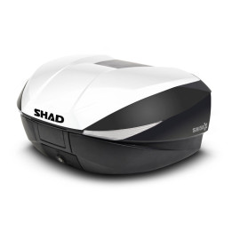 Couvercle de top case SHAD sh58 blanc | Oxmoto