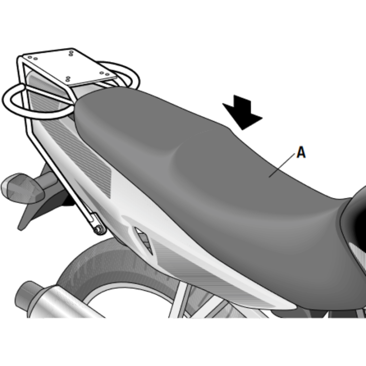 Fixation SHAD top master Suzuki 1062559 | Oxmoto