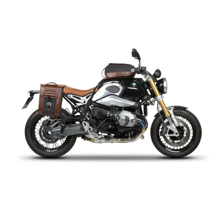 Fixation SHAD valise latérale café racer r nine t | Oxmoto