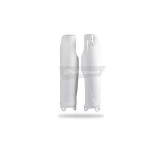 Protections de fourche Polisport blanc Kawasaki kx250f/kx450f