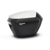 Couvercle de top case SHAD sh23 blanc | Oxmoto