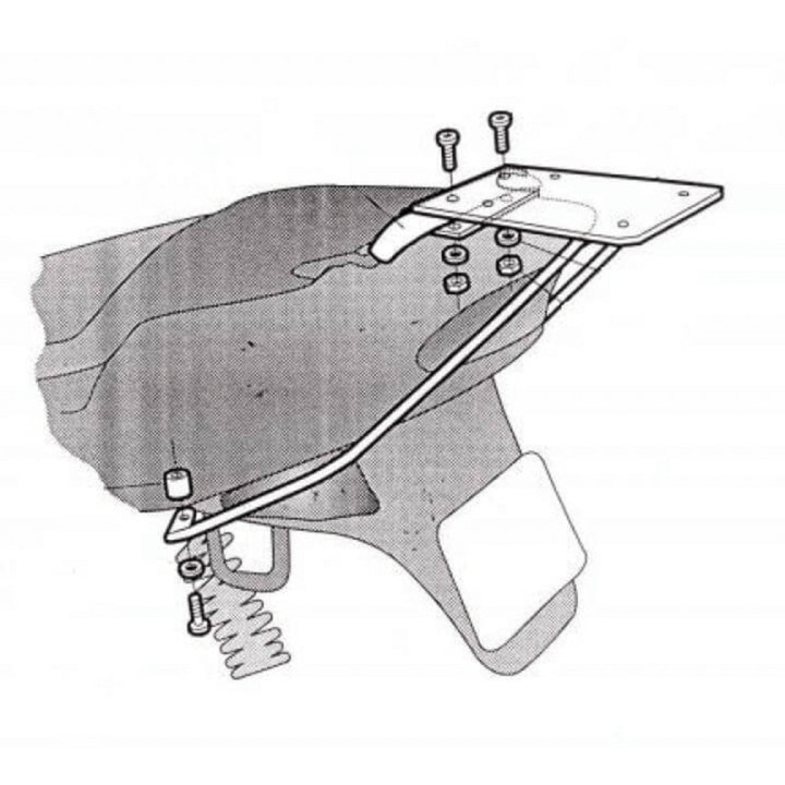 Fixation SHAD top master peugeot 1102481 | Oxmoto