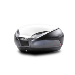 Couvercle de top case SHAD sh48 blanc | Oxmoto