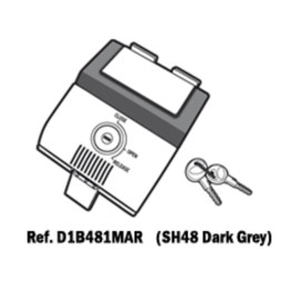Serrure complète SHAD sh48 1062319 | Oxmoto