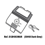 Serrure complète SHAD sh48 1062319 | Oxmoto