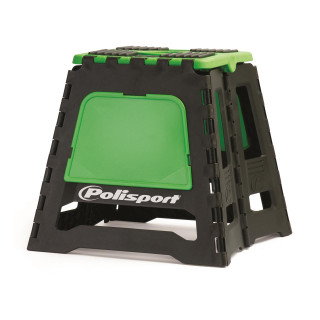 Lève-moto fixe Polisport repliable vert/noir | Oxmoto