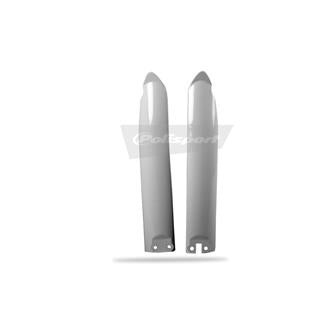 Protections de fourche Polisport blanc Kawasaki | Oxmoto