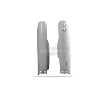 Protections de fourche Polisport blanc Suzuki rm125/rm250
