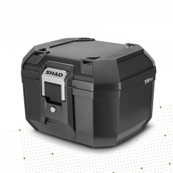 Top case SHAD terra tr41 noir intégral | Oxmoto