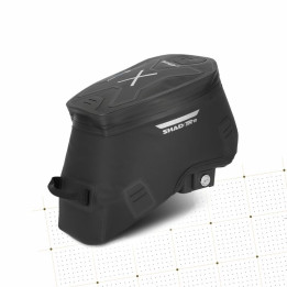 Sacoche de réservoir click system SHAD terra tr10cl | Oxmoto