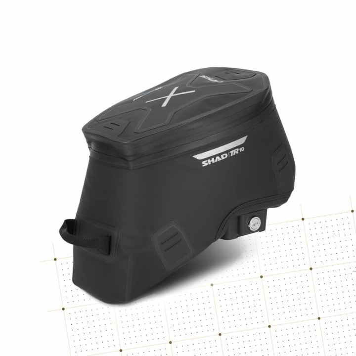 Sacoche de réservoir click system SHAD terra tr10cl | Oxmoto