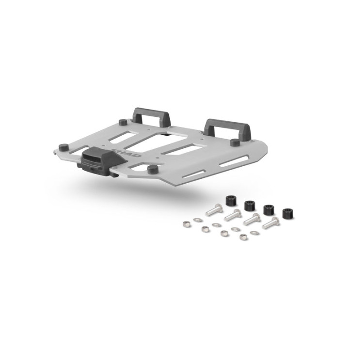 Plaque de fixation SHAD aluminium top case terra | Oxmoto