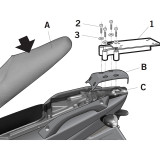 Fixation SHAD top master gilera 1062360 | Oxmoto