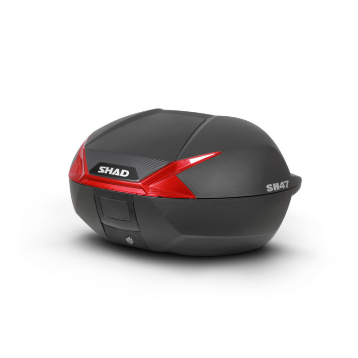 Top case SHAD sh47 rouge | Oxmoto