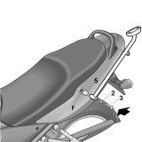 Fixation SHAD top master Suzuki 1062539 | Oxmoto