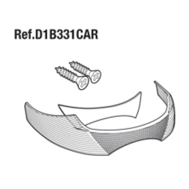 Catadioptres SHAD sh33 blanc | Oxmoto