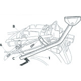 Fixation SHAD top master Suzuki 1062552 | Oxmoto