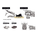 Fixation SHAD 4P system 1092169 | Oxmoto