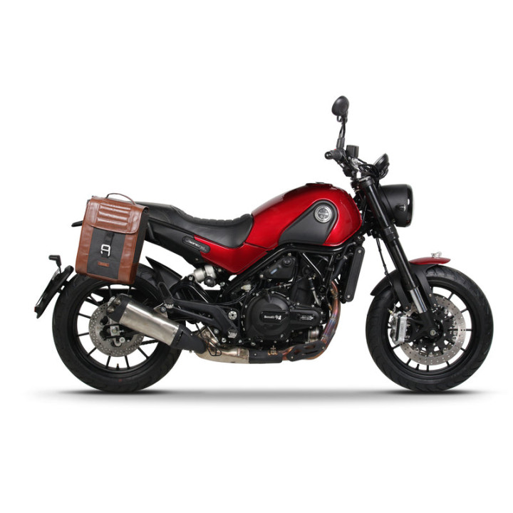 Fixation SHAD valise latérale café racer benelli i | Oxmoto