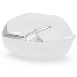Catadioptre de rechange SHAD sh47 - blanc | Oxmoto