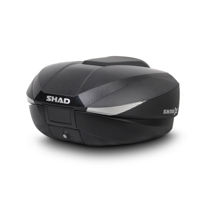 Top case SHAD sh58x - couvercle carbone inclus | Oxmoto