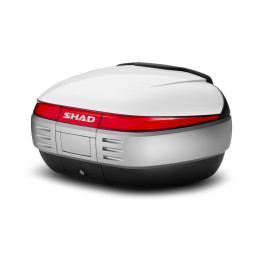 Couvercle de top case SHAD sh50 blanc | Oxmoto