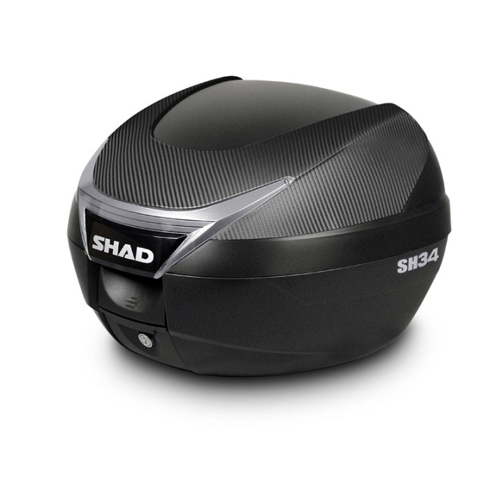 Couvercle de top case SHAD sh34 carbon | Oxmoto