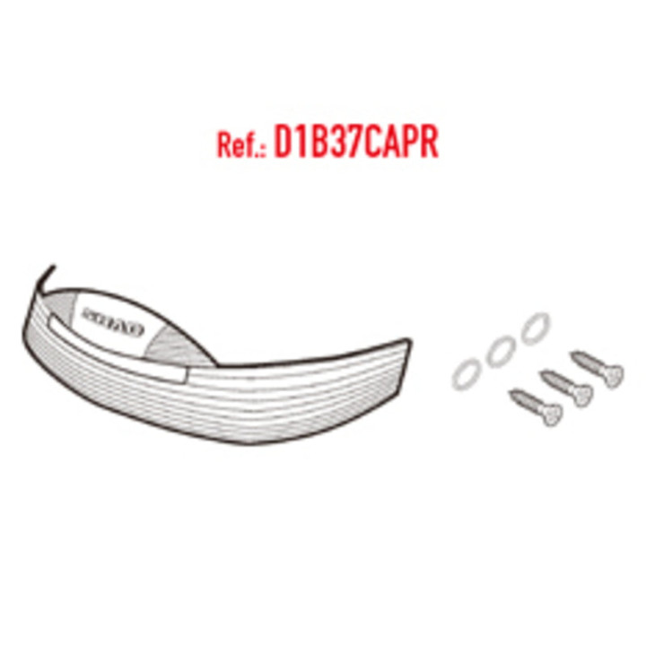 Catadioptres SHAD sh37 blanc | Oxmoto