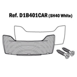 Catadioptres SHAD sh40 blanc | Oxmoto