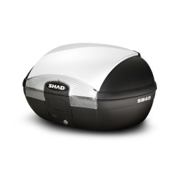 Couvercle de top case SHAD sh45 blanc | Oxmoto