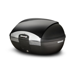 Couvercle de top case SHAD sh45 noir metal | Oxmoto