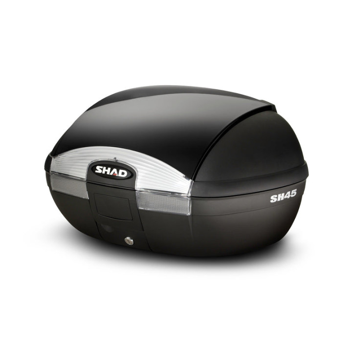 Couvercle de top case SHAD sh45 noir metal | Oxmoto