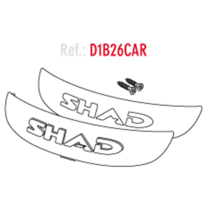 Catadioptres SHAD sh26 blanc | Oxmoto
