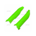 Protections de fourche UFO vert fluo Kawasaki kx450f